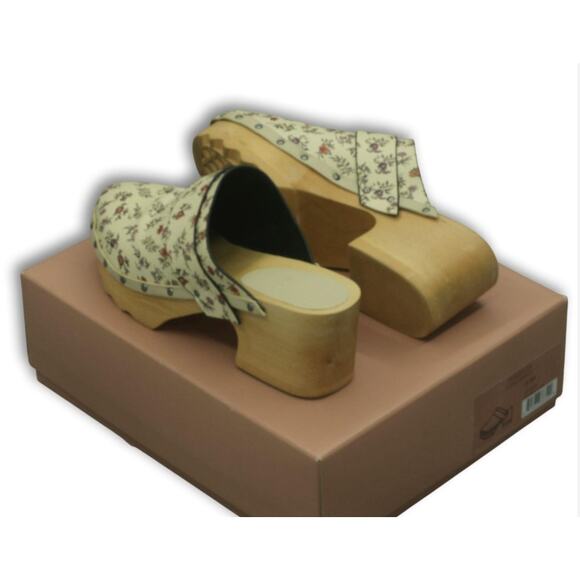 Women’s 8.5‎ NWT Aerosoles x Laura Ashley La Pedro Clogs Floral Cottagecore - Picture 3 of 9